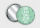 59 mm Button mit Spiegel Ich lass das so