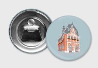 59 mm Button mit Flaschenöffner und Magnet...