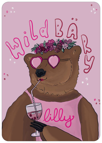 Postkarte WildBäry