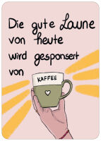 Postkarte gute Laune