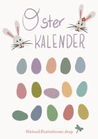 Countdown Ostern Weiß