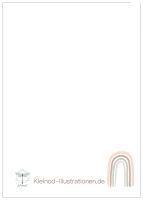 Postkarte Regenbogen