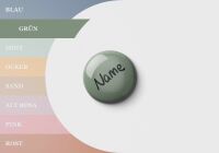 25 mm Personalisierter Namensbutton