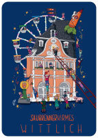 Postkarte Wittlicher Kirmes Rathaus