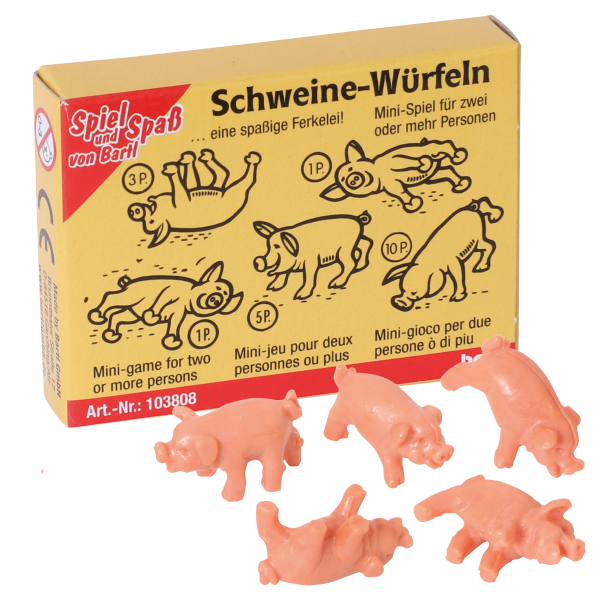 Spiel Schweine-Würfeln