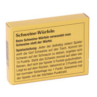 Spiel Schweine-Würfeln