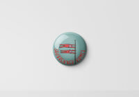 25 mm Säubrennerkirmes Button