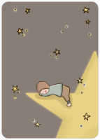Postkarte Sternenkind