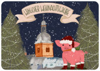 Postkarte Weihnachtskarte Wittlich 2021