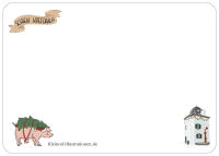 Postkarte Weihnachtskarte Wittlich 2023