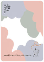 Postkarte Liebe und Kaffee