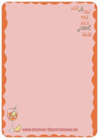 Postkarte Aperol Wer A sagt
