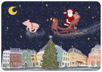 Postkarte Weihnachtskarte Wittlich 2022