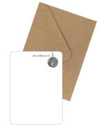 Postkarte Schlittschuhe