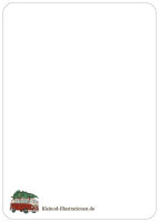 Postkarte Bulli