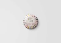 25 mm Wunderbar Kühlschrankmagnet
