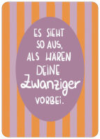 Postkarte Zwanziger