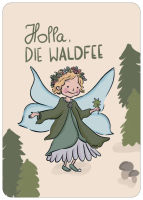 Postkarte Holla die Waldfee