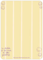 Postkarte Ein Lächeln