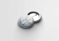25 mm 1. heilige Kommunion Button-Blau
