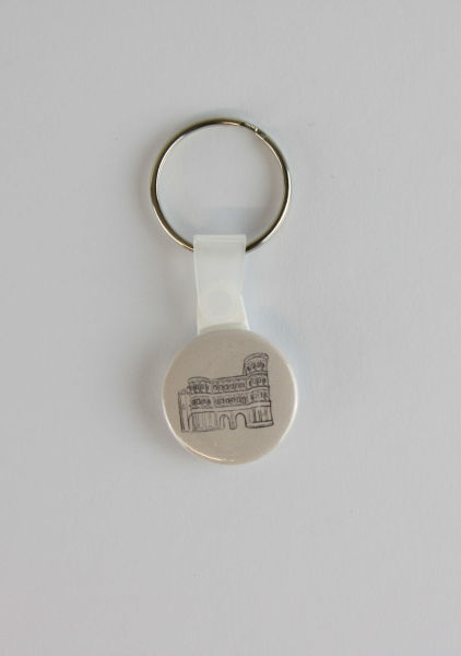 25 mm Schlüsselanhänger Porta Nigra