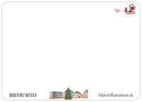 Postkarte Weihnachtskarte Wittlich 2022