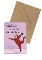 Postkarte Glühwein wie Tee