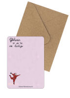 Postkarte Glühwein wie Tee