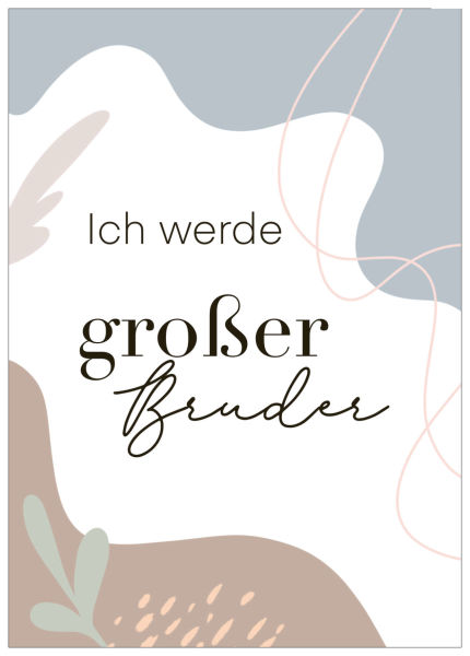 Postkarte Großer Bruder