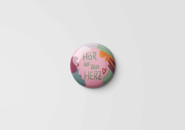 25 mm Hör auf dein Herz
